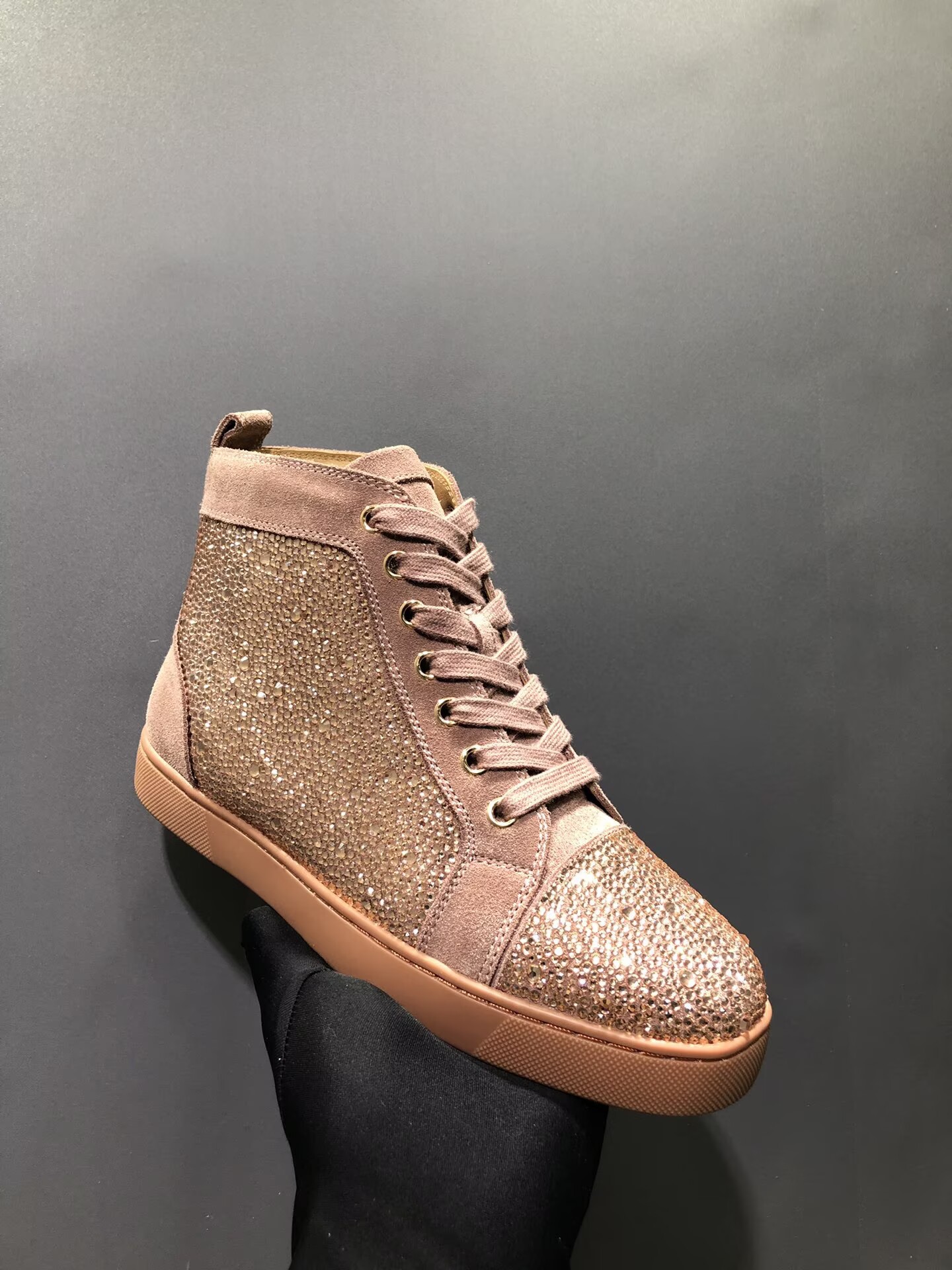 Christian Louboutin Red bottom High-Top - CCSHOES