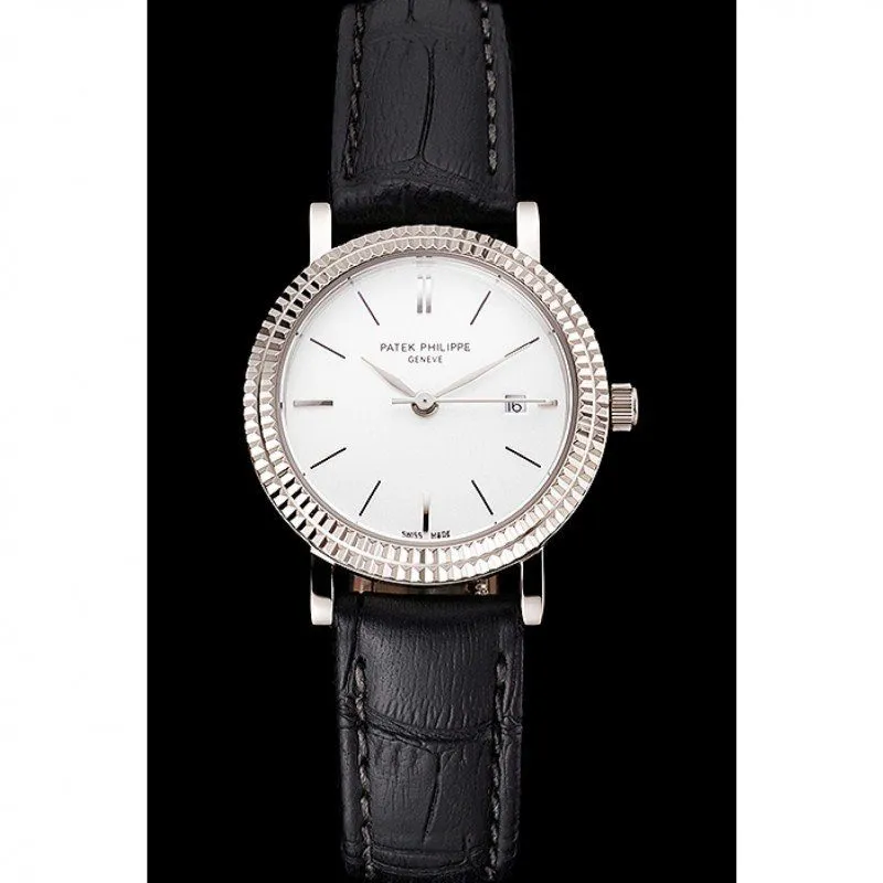 Patek Philippe Calatrava Double Ribbed Dial 28 mm, Stainless Steel