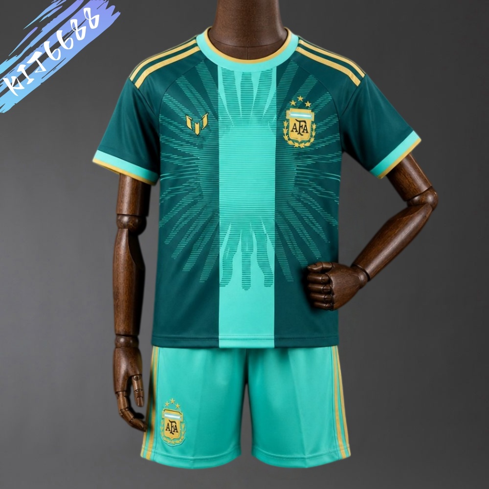 2026/2027 Argentina Messi Farewell Commemorative Football Shirt ( Kids Kit socks)