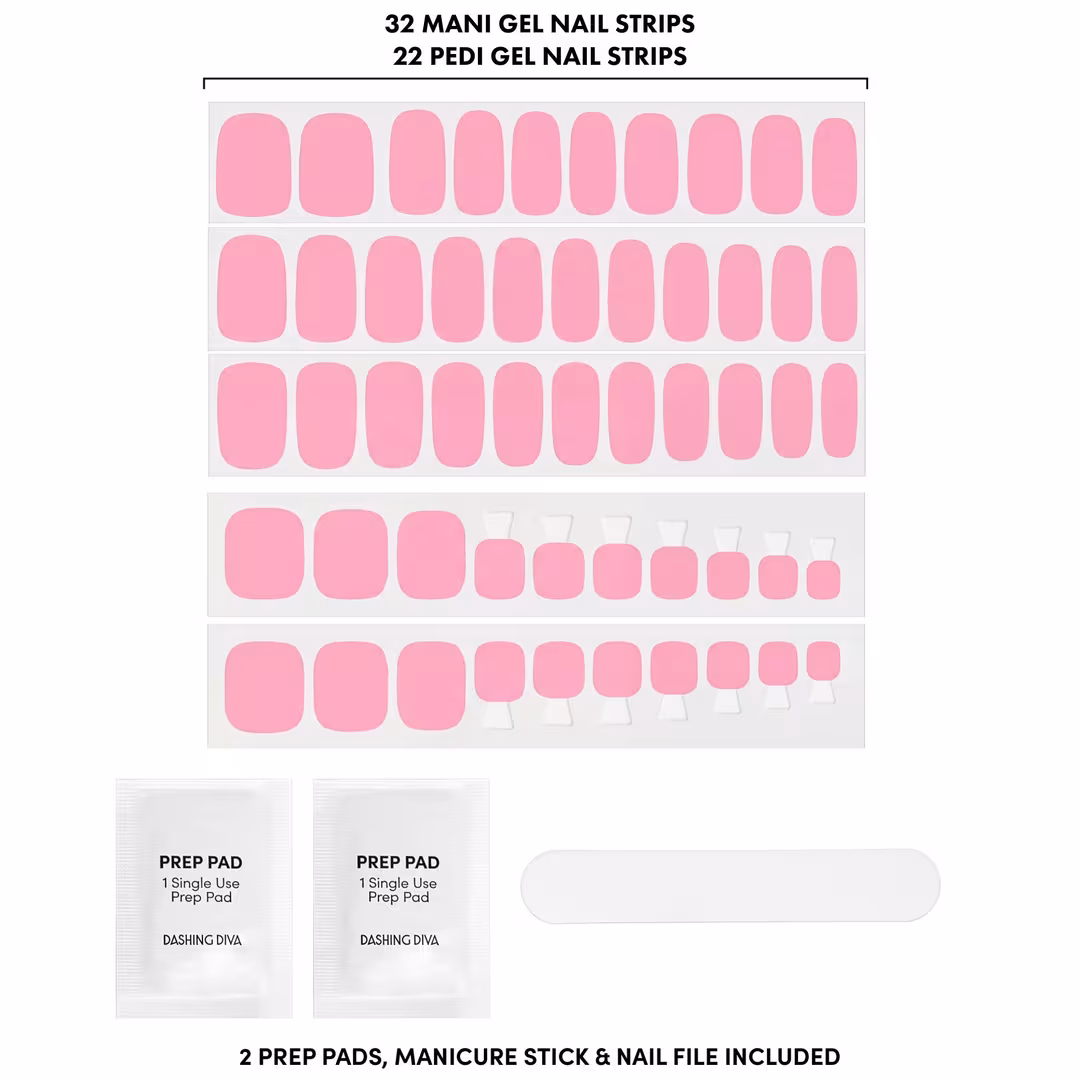 Dashing Diva  GLOSS Mani/Pedi, Gel Nail Strips