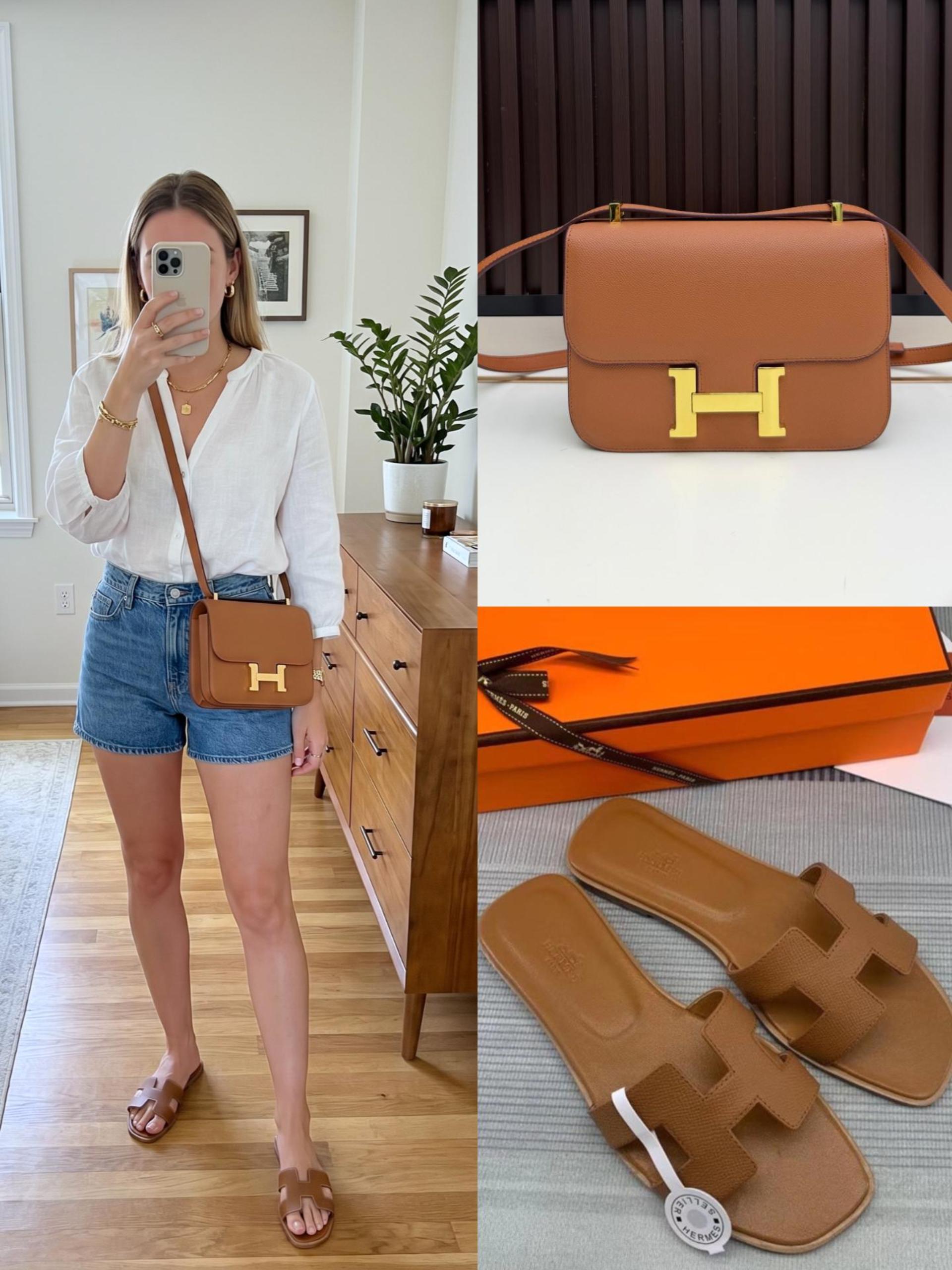 Hermès Shoes & Bag Set