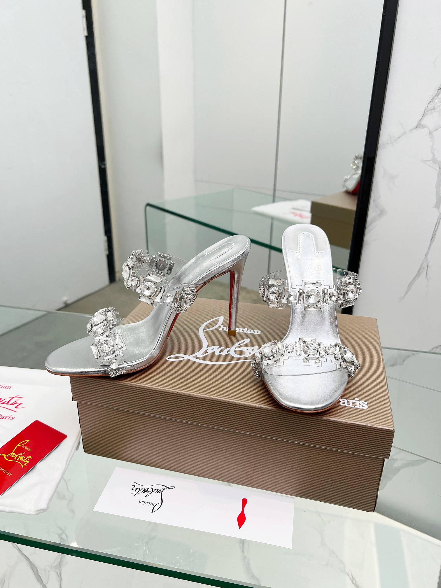 Christian Louboutin Just Jewel 105 mm Sandals
