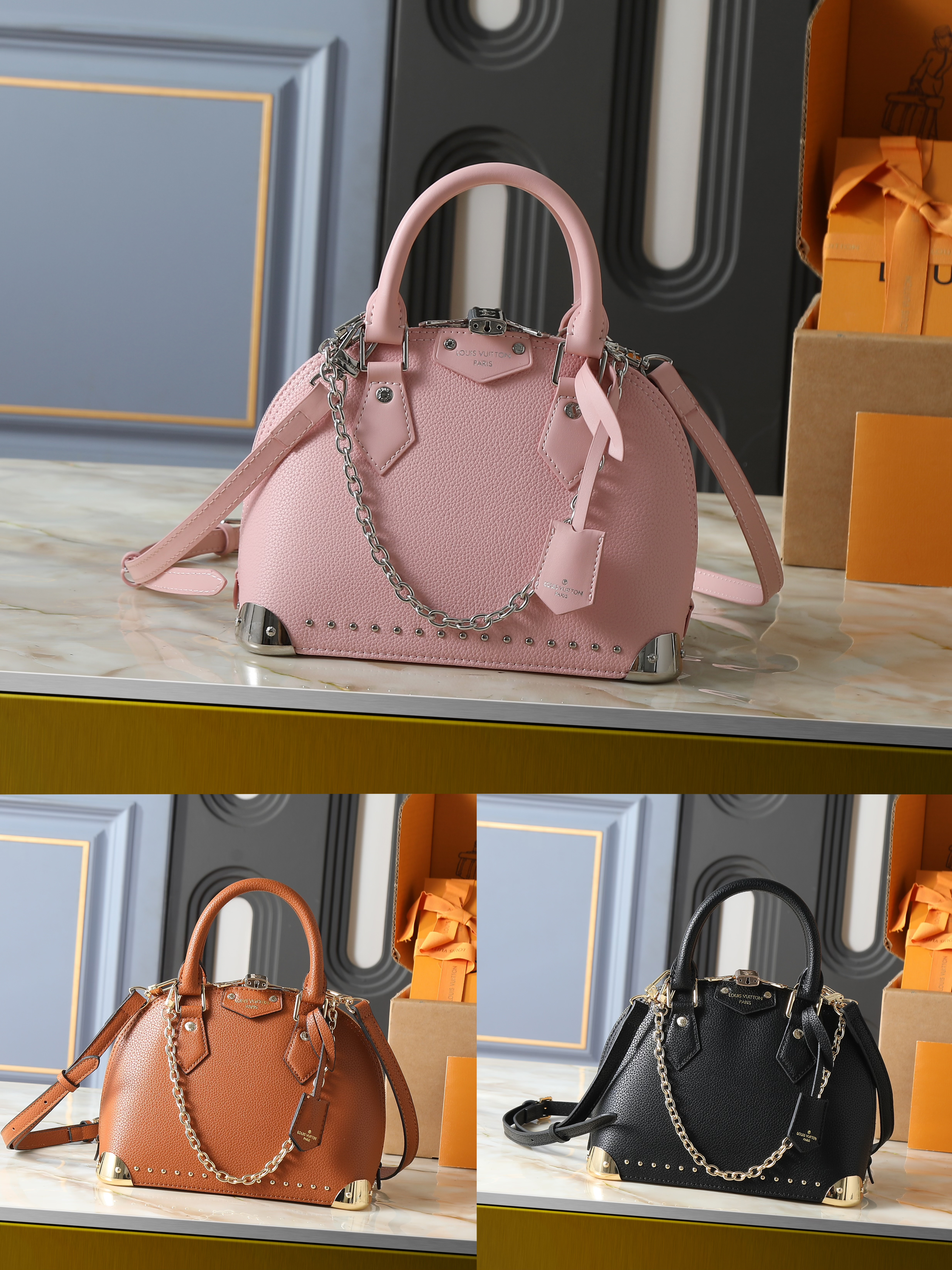 LV Alma Top Handle Bag