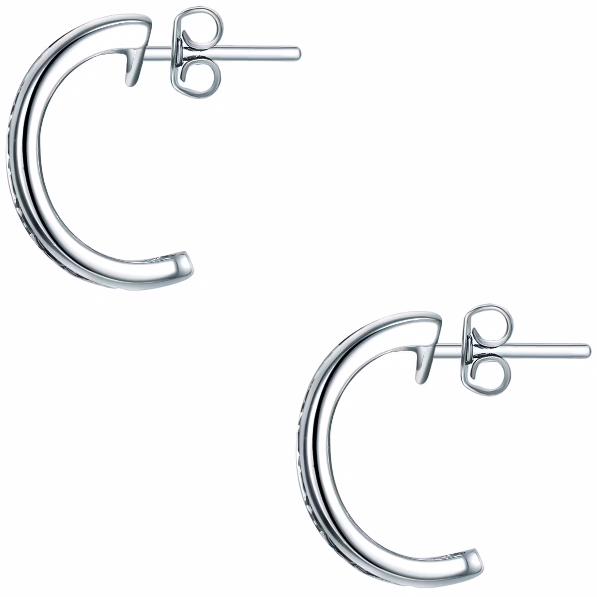 Ohrstecker Sterling Silber Zirkonia in Silber
