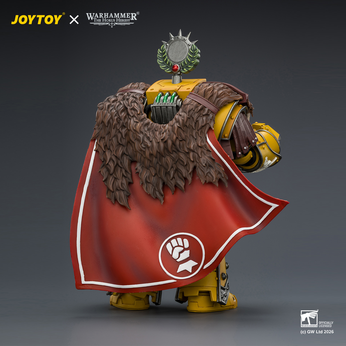 JOYTOY JT04209 Warhammer The Horus Heresy 1:18 Imperial Fists Lord Castellan Evander Garrius The Tyrant of Cthonia - JOYTOY WORLD