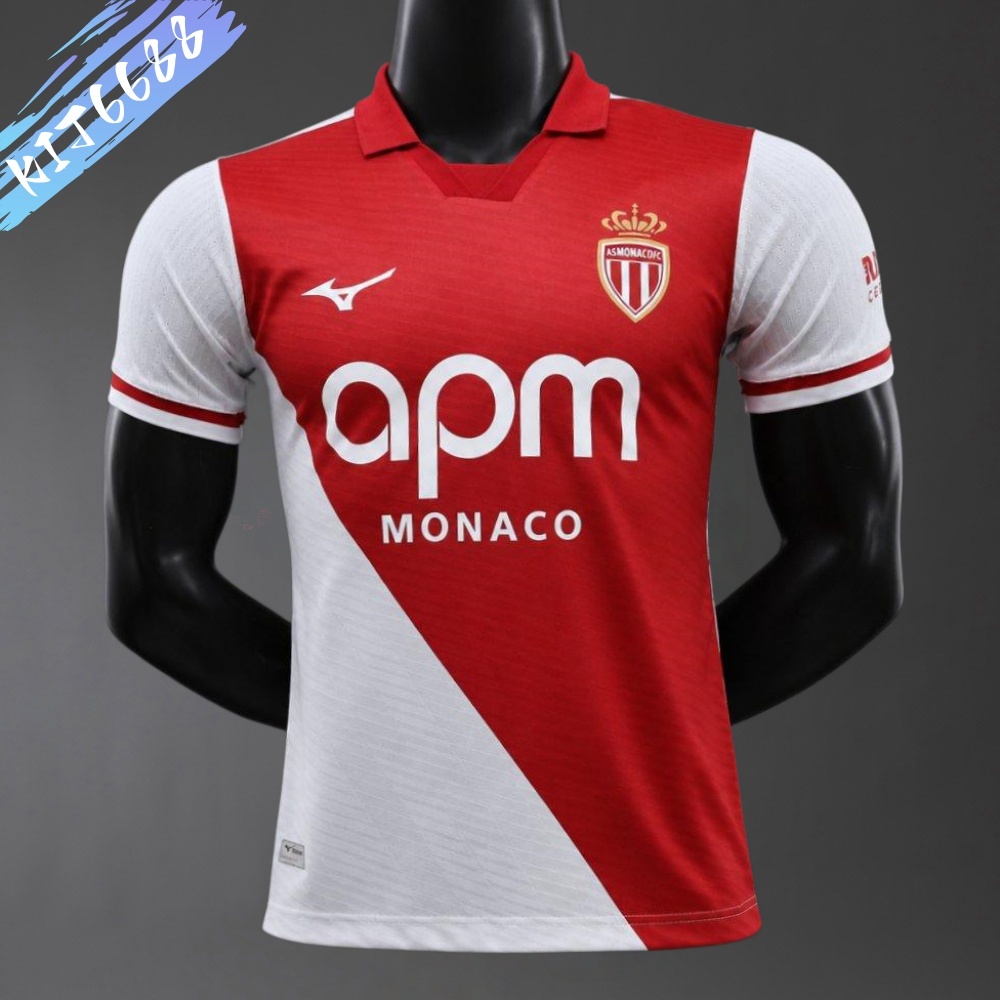 2026/2027 Monaco Home Football Shirt (Player Edition)