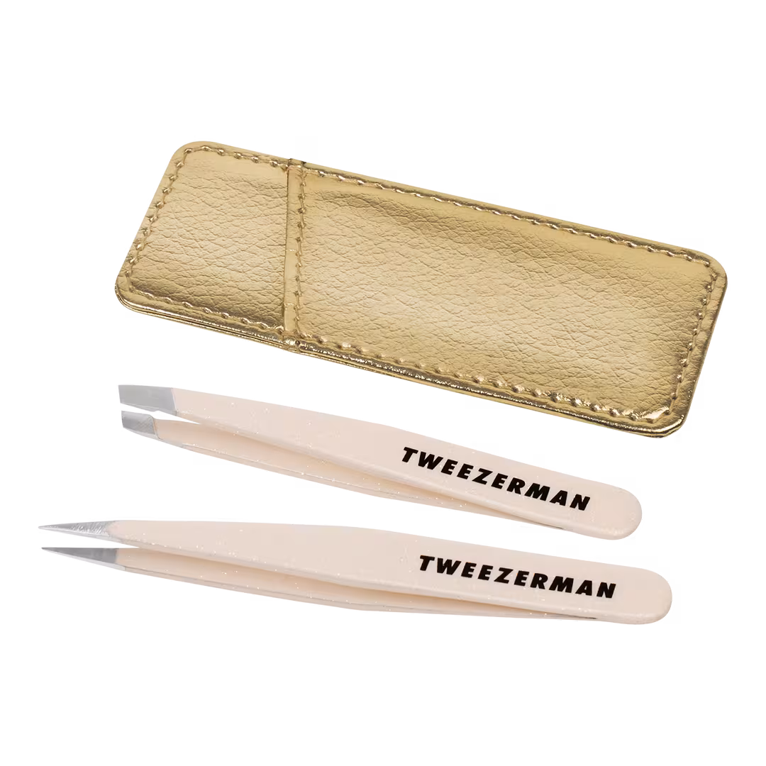 Tweezerman  Evening Glow Mini Tweezer Set with Case