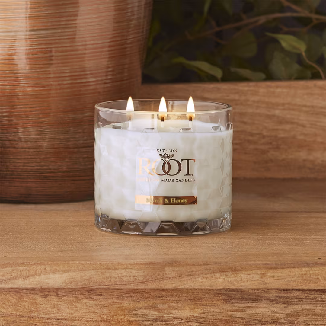 Root Candles  Legacy Collection Luxury Scented Candle - Myrrh & Honey