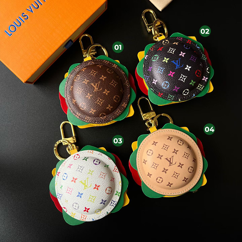 LV Burger Bag Charm & Mini Pouch