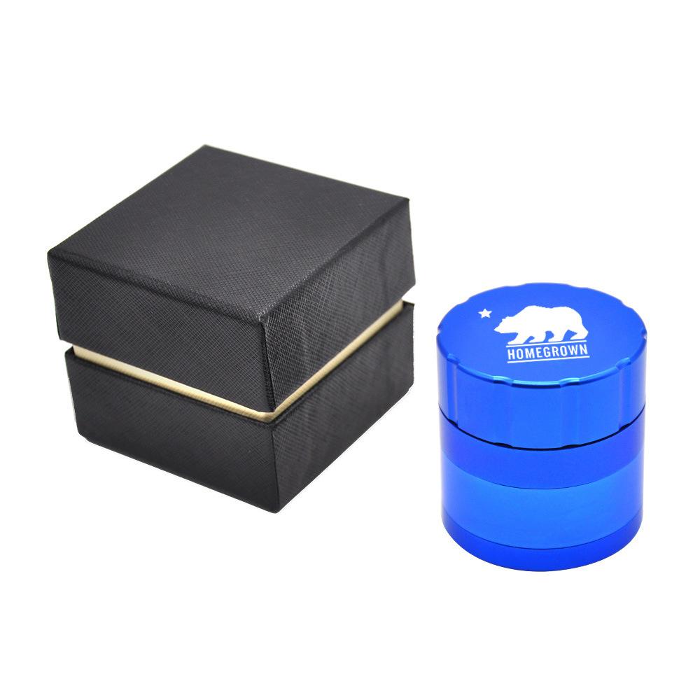 Polar Bear Aluminum Alloy Herb Grinder 4 Layer