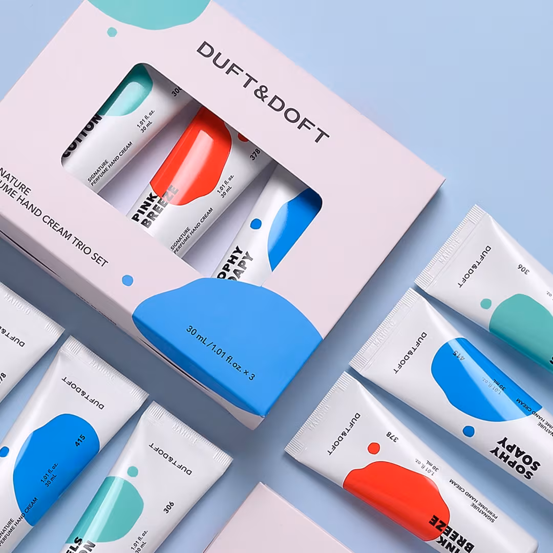 DUFT & DOFT  Signature Perfume Hand Cream Trio