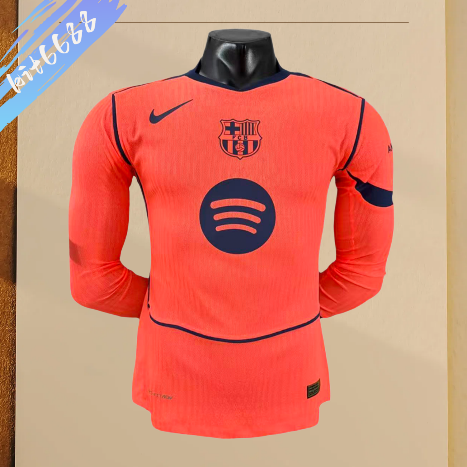 2025/2026 Barcelona Third Long Sleeve Football Shirt (Player Version)
