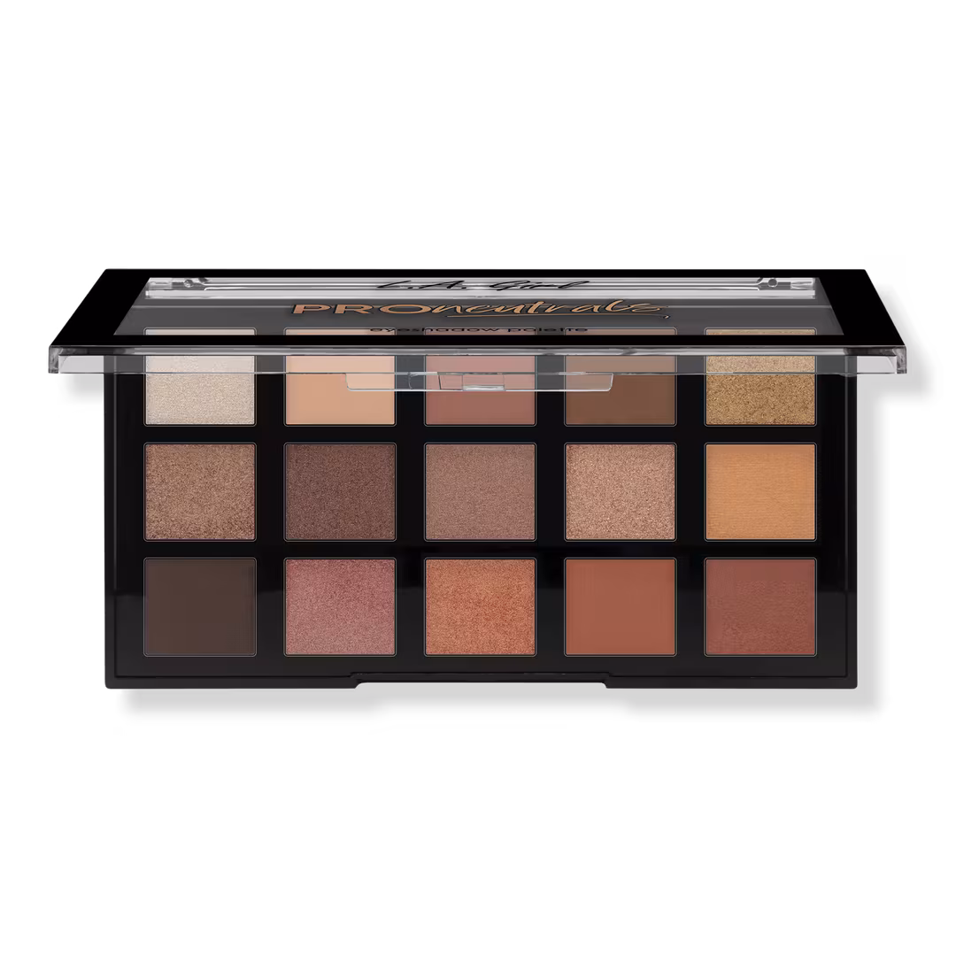 L.A. Girl  PRO Neutrals 15 Color Eyeshadow Palette