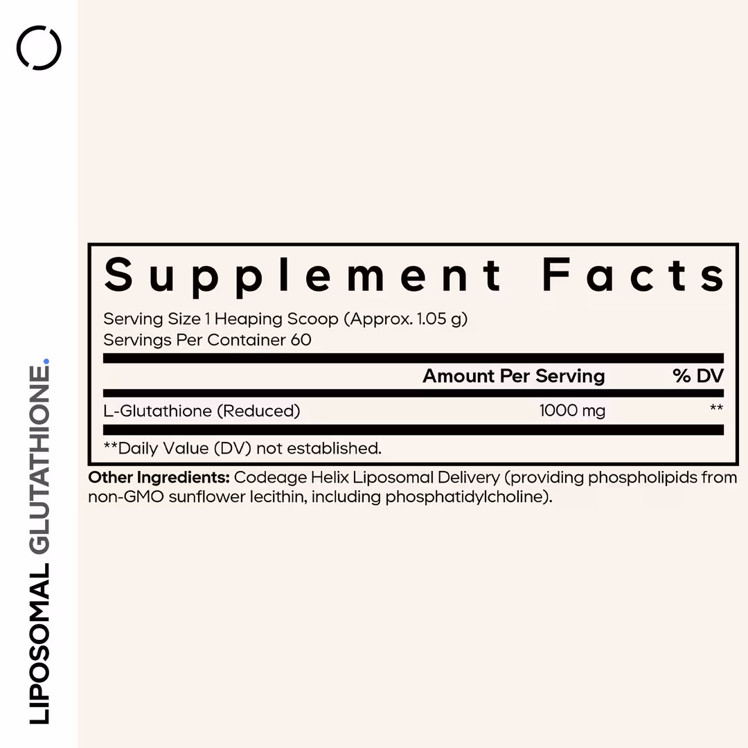 CODEAGE  Liposomal Glutathione Powder with Phospholipids