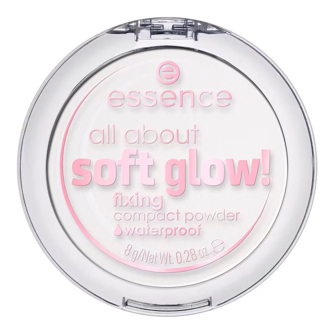 Essence  All About Soft Glow! Fixing Compact Powder Waterproof