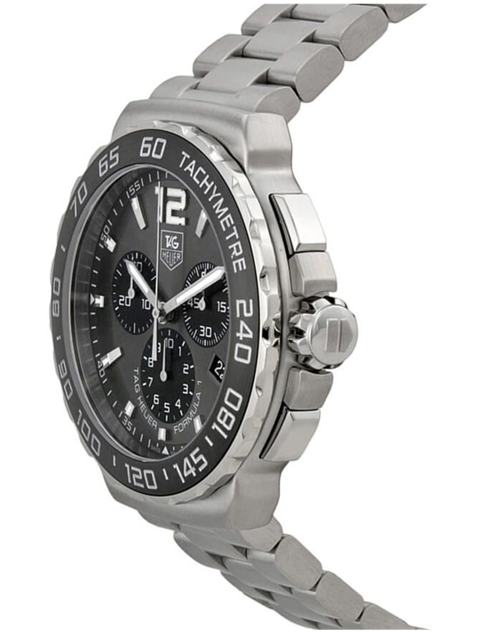 Replica Tag Heuer Formula 1 Grey Dial Chronograph Men's Watch CAU1115.BA0858 42MM