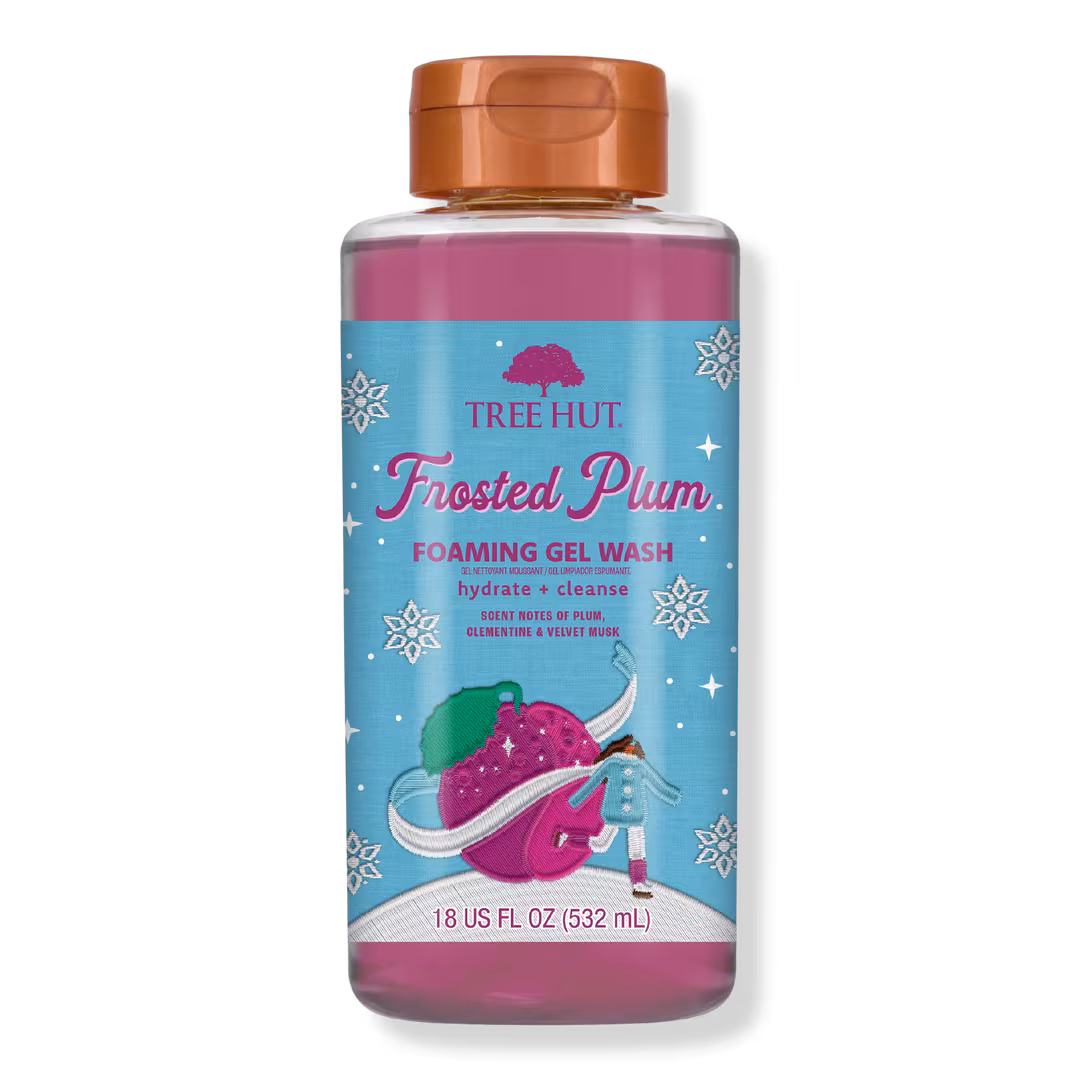 Tree Hut  Frosted Plum Foaming Gel Wash