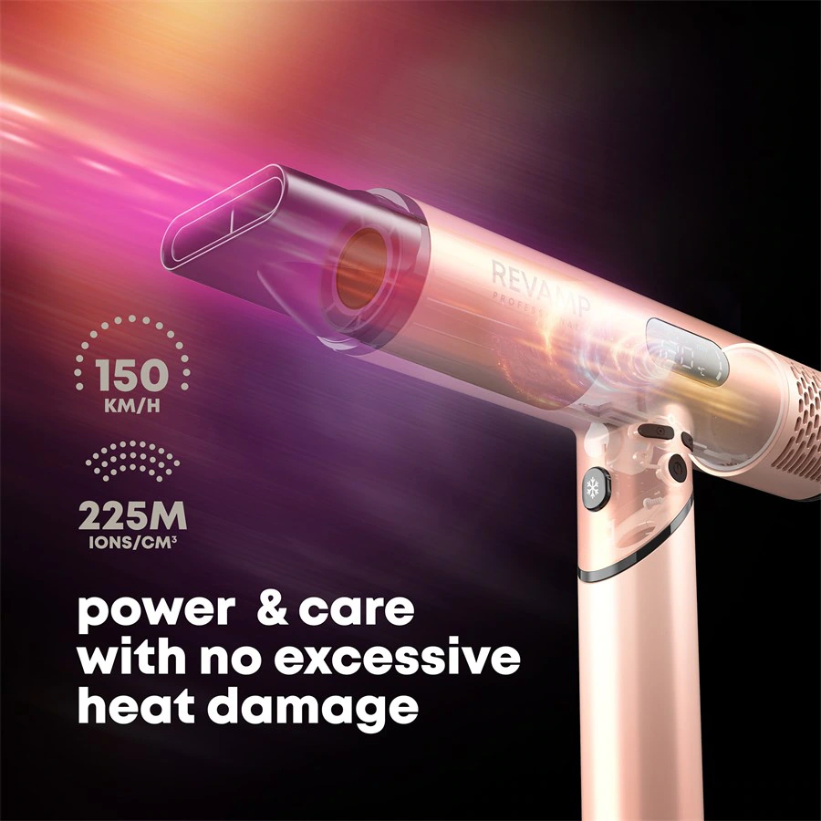 Digitaler und intelligenter Ionen-Haartrockner Dynamic Radiance X Shine