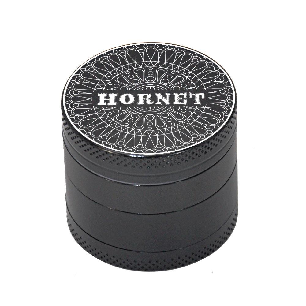 Zinc Alloy Black 4 Layer Weed Grinder