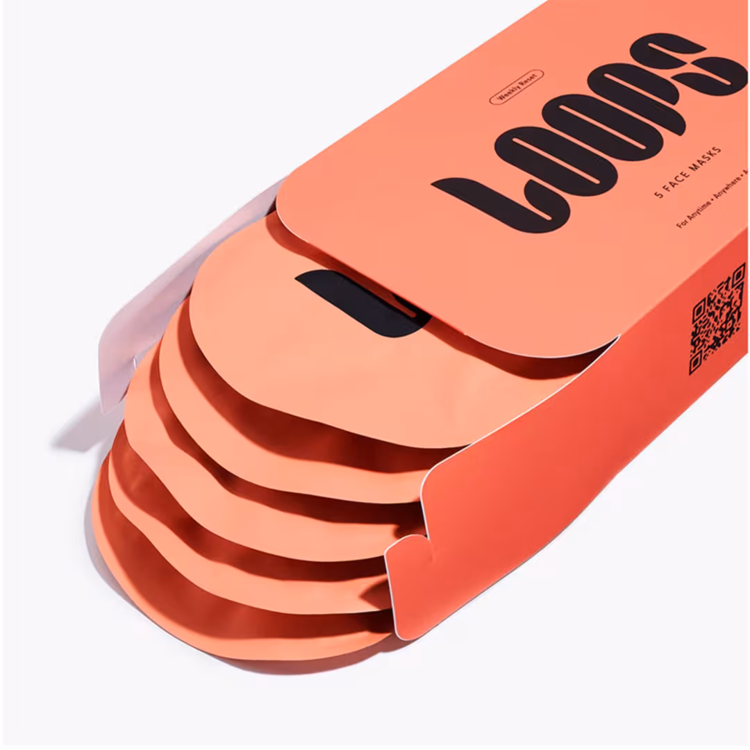 LOOPS  Weekly Reset Rejuvenating Hydrogel Face Mask Set