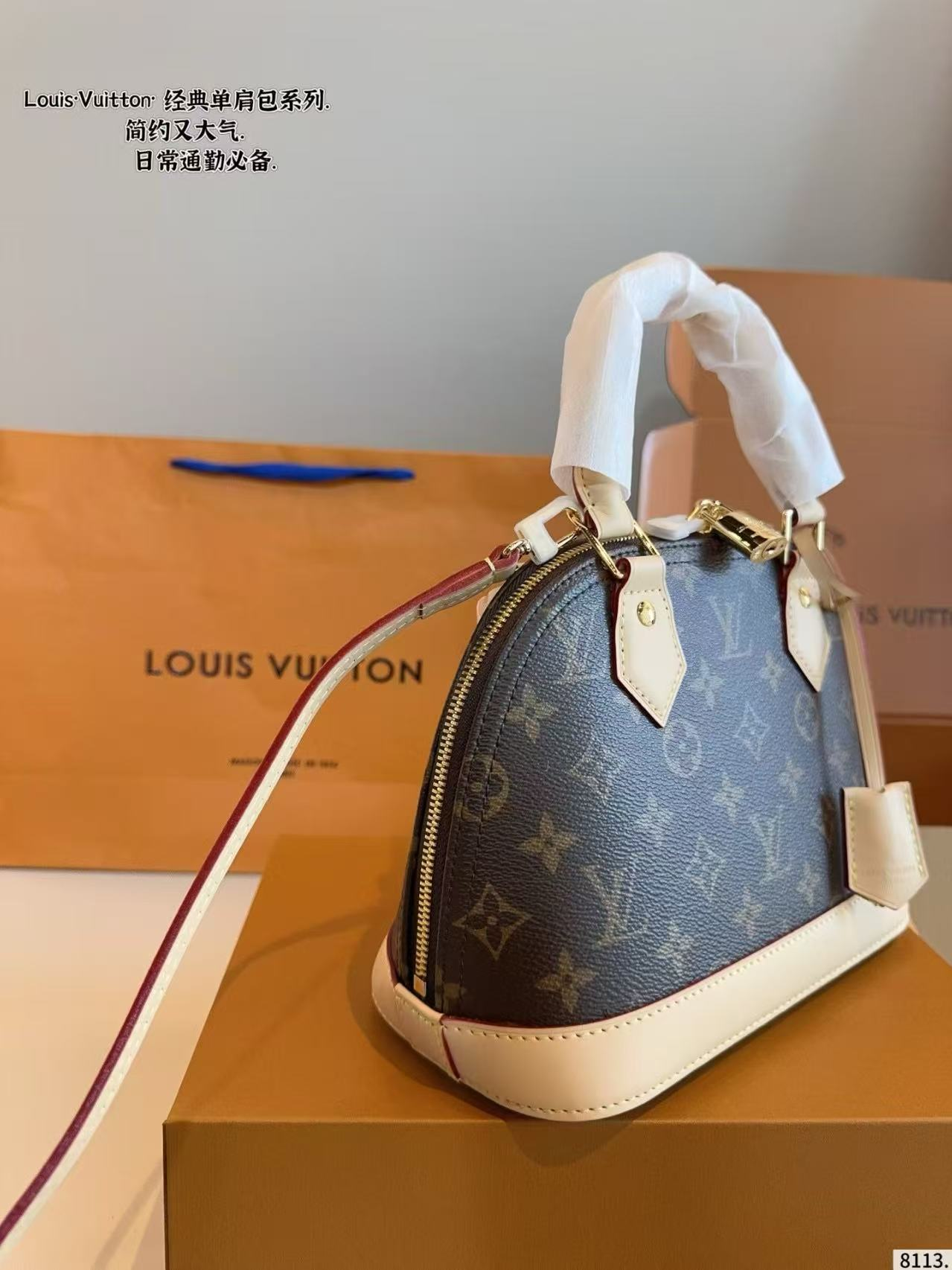 new arrival classic brown bag