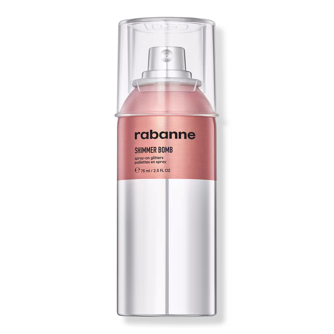 Rabanne  Shimmer Bomb Face & Body Spray-On Glitter