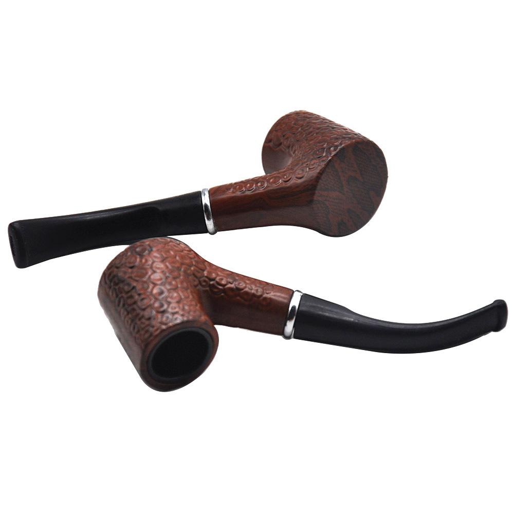 Flat Wooden Sherlock Pipe