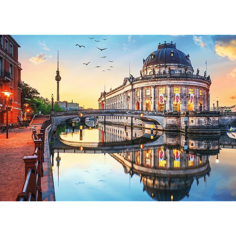 Puzzle Premium Plus Quality 1000 El. Photo Odyssey: Muzeum Bode W Berlinie, Niemcy