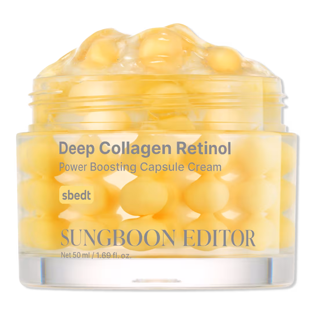 SUNGBOON EDITOR  Deep Collagen Retinol Power Boosting Spicule Capsule Cream
