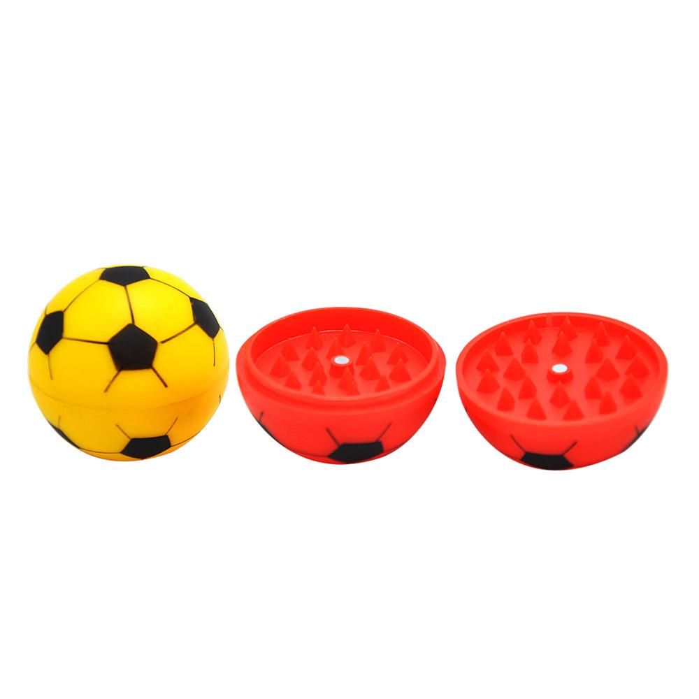 Football Plastic 2 Layer Weed Grinder