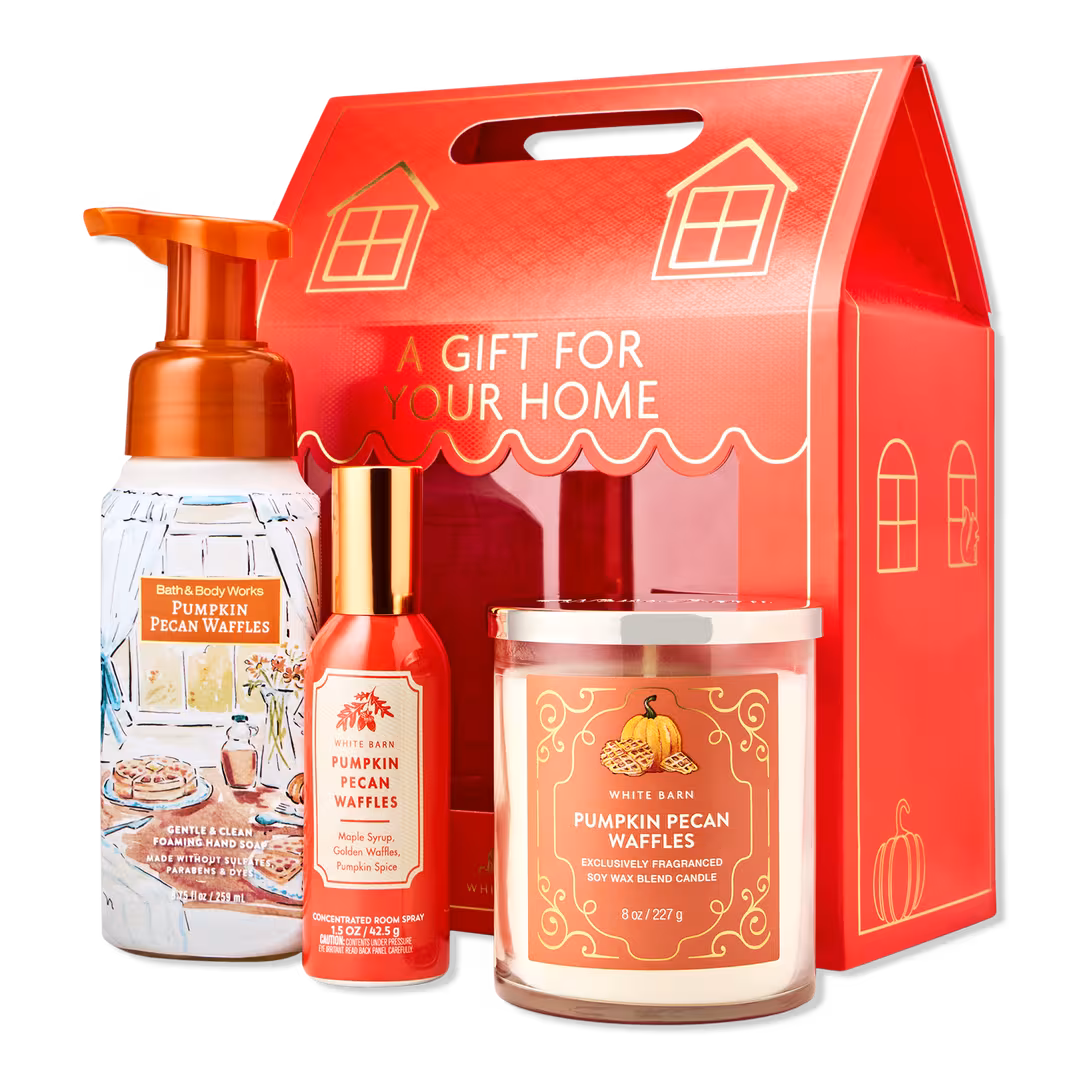 Bath & Body Works  Pumpkin Pecan Waffles Home Gift Set