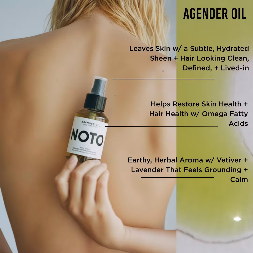 NOTO Botanics  Agender Oil Body + Hair