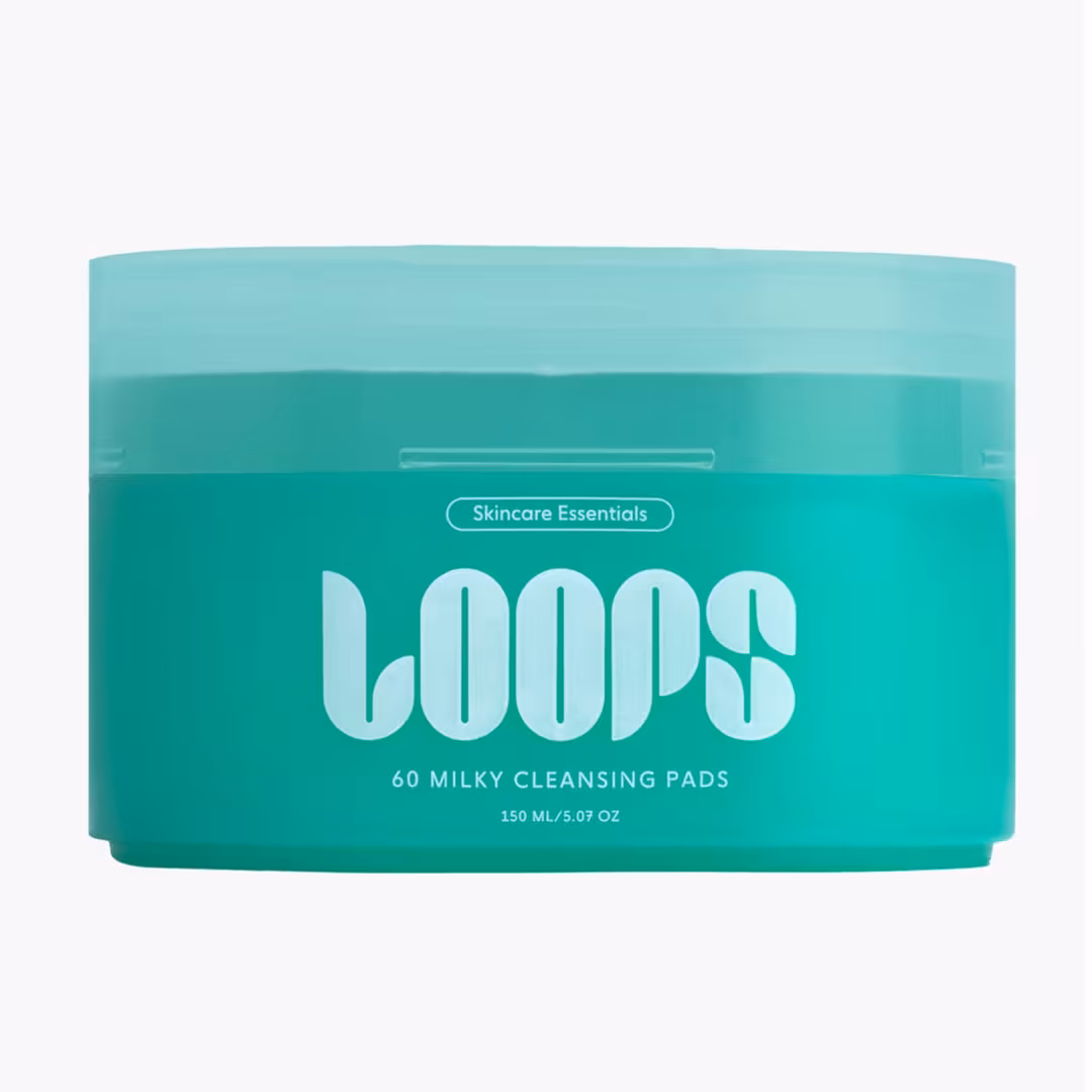 LOOPS  Skincare Essentials Milky Cleanser Pads
