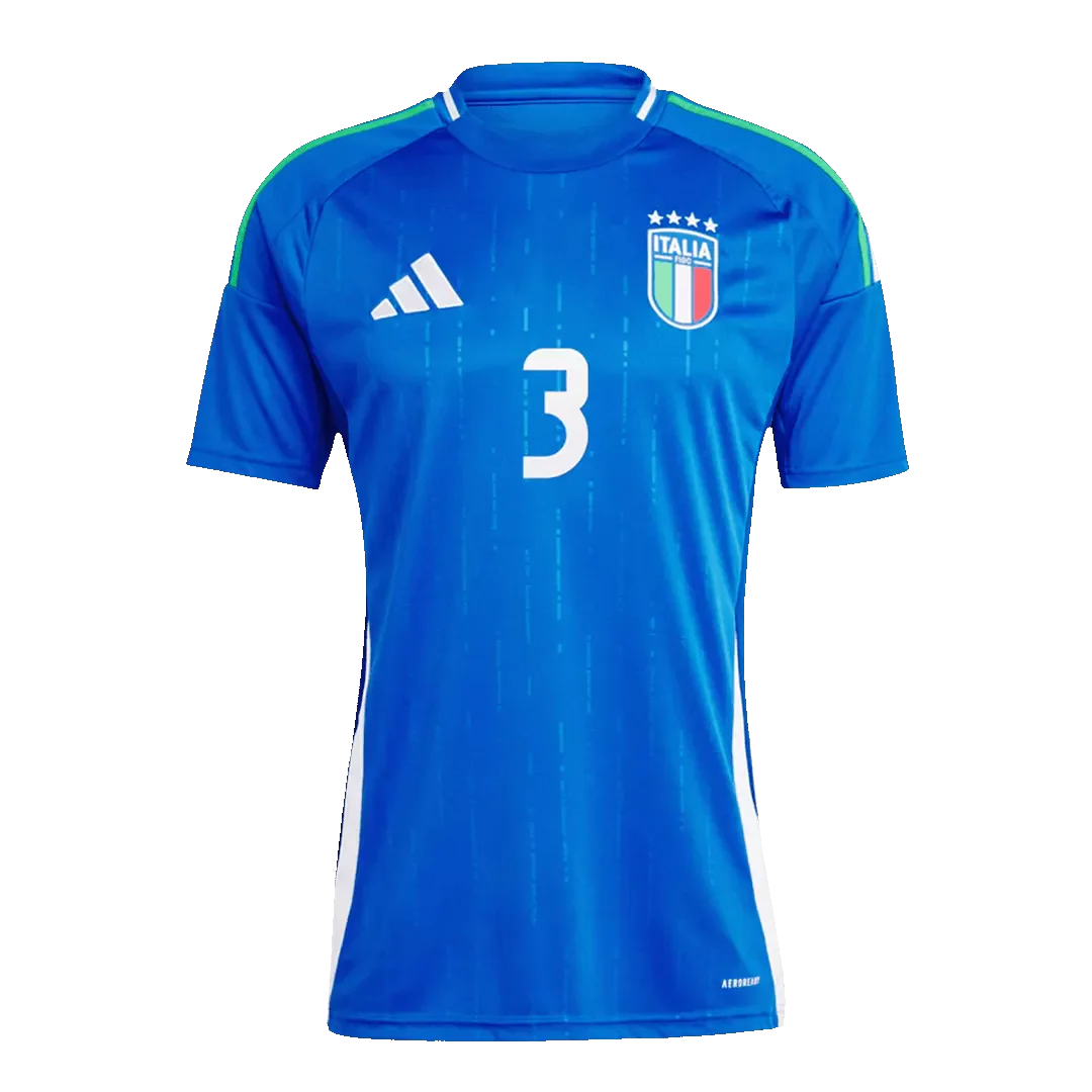 DIMARCO #3 Italy Home Soccer Jersey Euro 2024