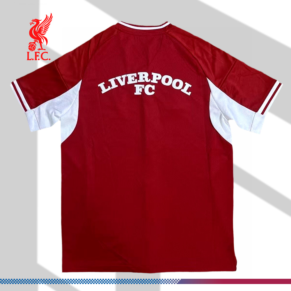 2025/2026 Liverpool Baseball Style Football Shirt (Fans)
