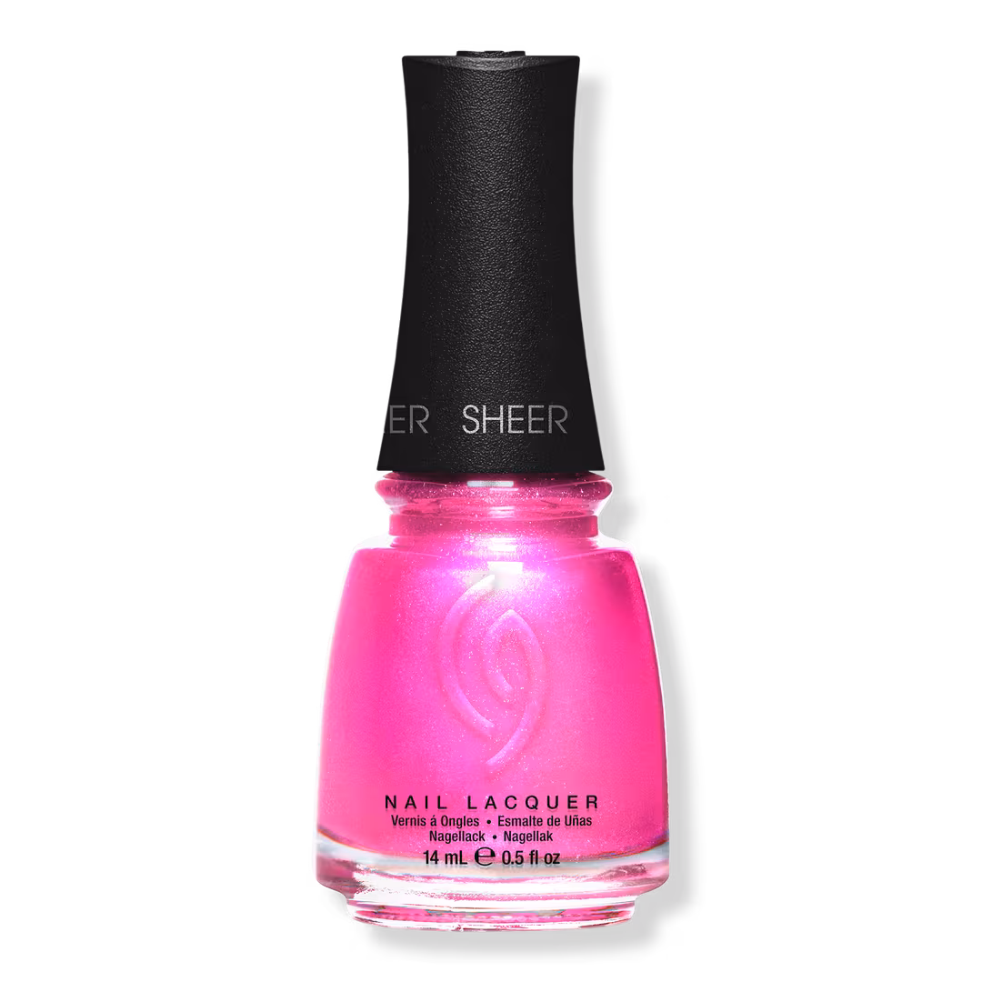 China Glaze  Mega Pigment Nail Lacquer, Sheers