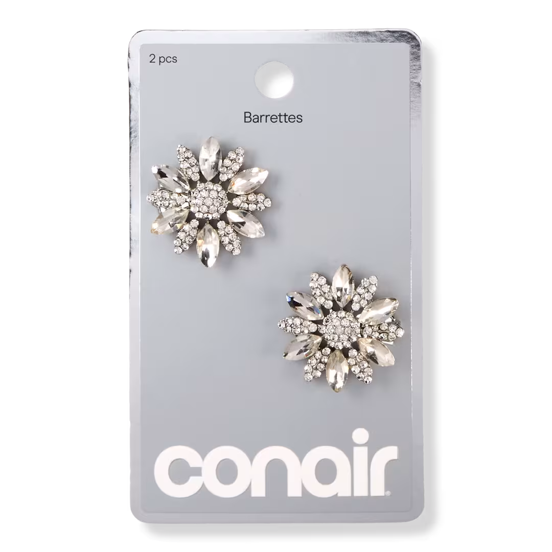 Conair Accessories  Crystal Stone Barrette Set