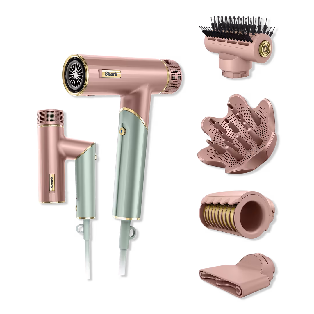 Shark Beauty  SpeedStyle Pro FLEX Hair Dryer System in Strawberry Matcha