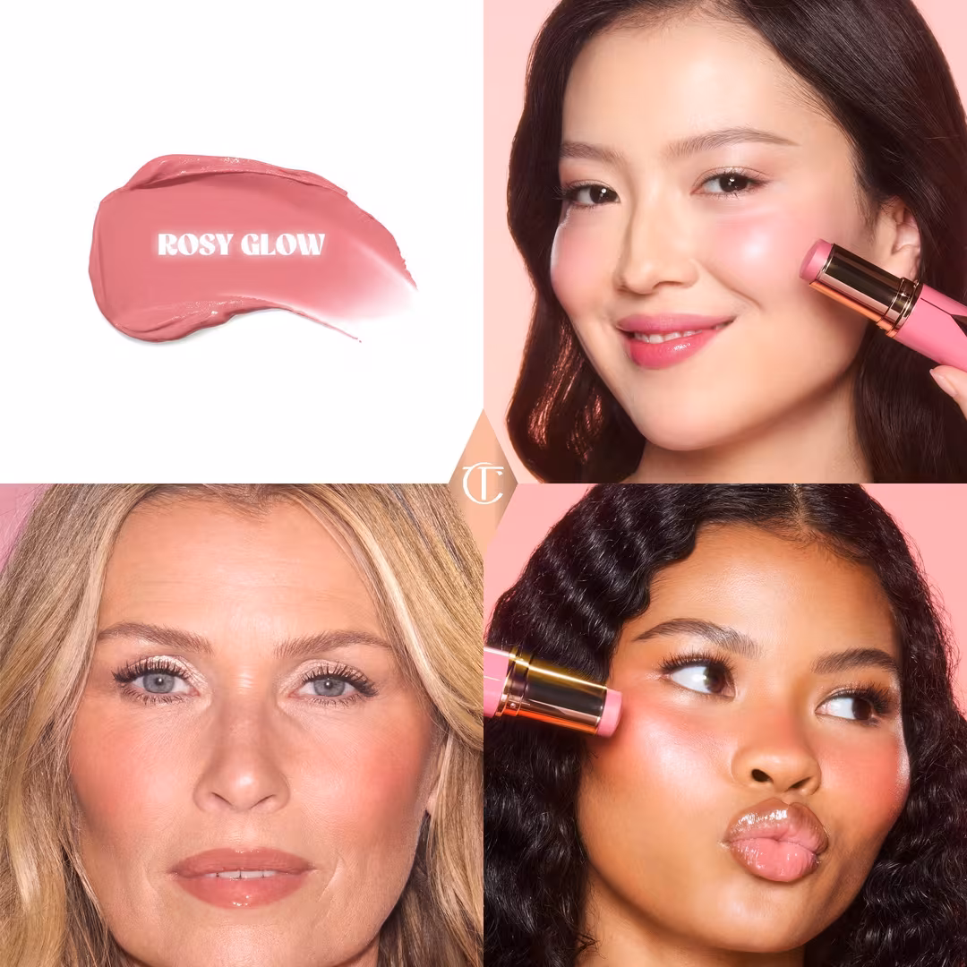Charlotte Tilbury  Unreal Lip + Cheek Glow Blush Stick