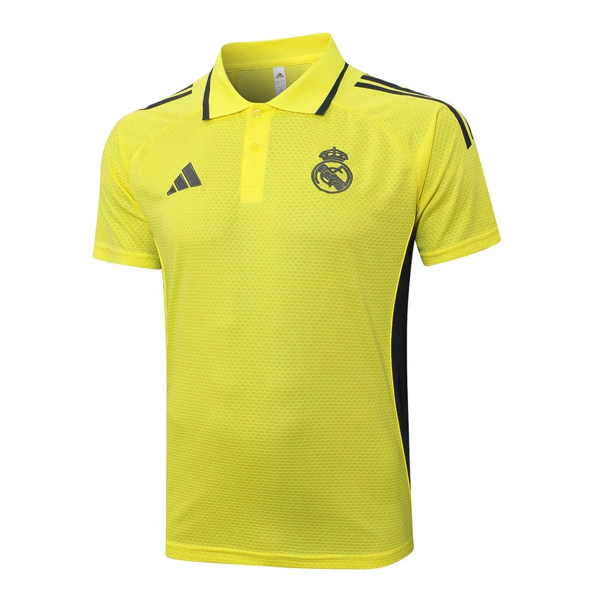 Real Madrid Polo Men 2025 2026 Yellow