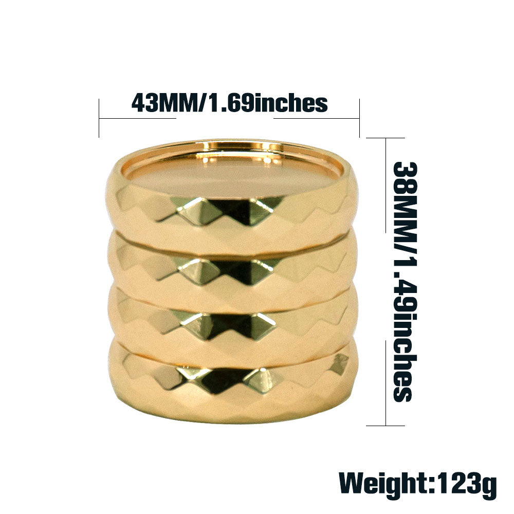 Diamond Shape Weed Grinder 4 Layer