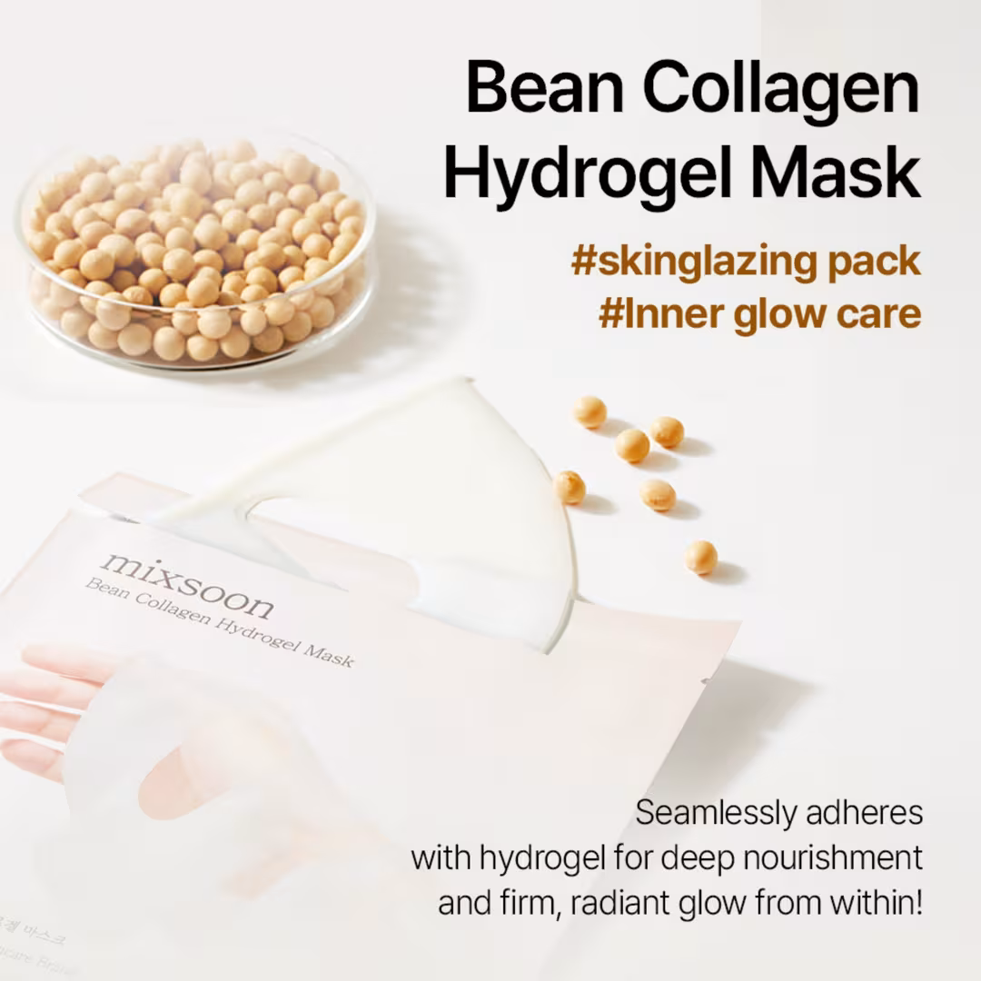 Mixsoon  Bean Collagen Hydrogel Face Mask