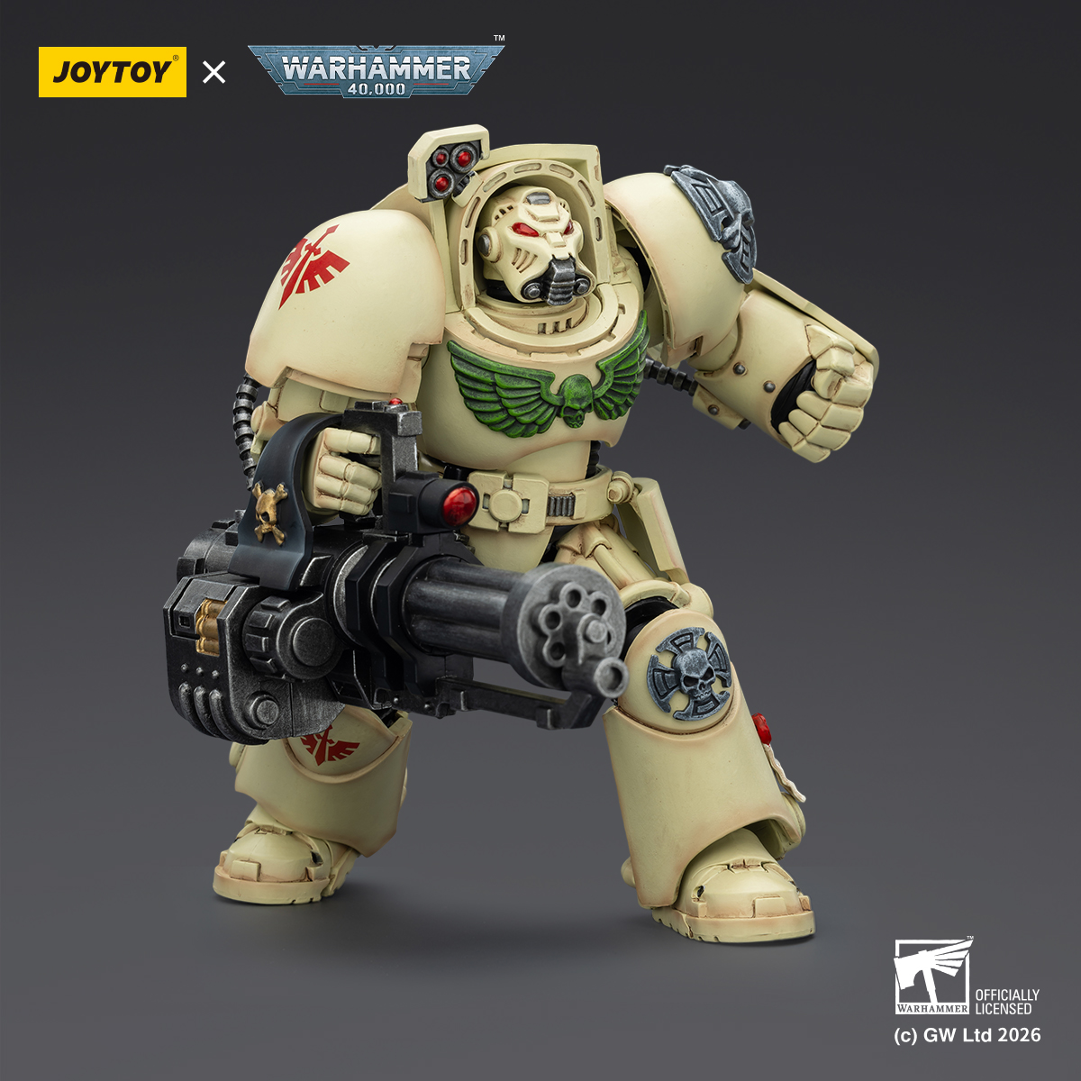 JOYTOY Warhammer 40k 1: 18 Dark Angels Deathwing Terminators - JOYTOY WORLD