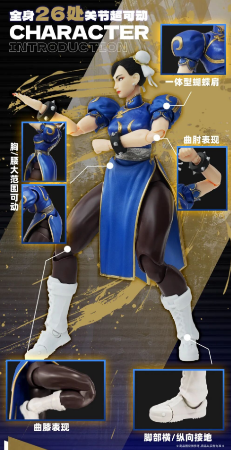 52TOYS BeastBox 1/12 Street Fighter 6 ChunLi outfit2 - JOYTOY WORLD