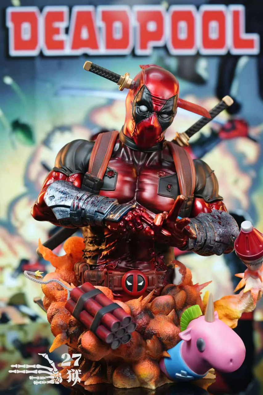 Marvel - DeadPool Bust | 1:3 Resin Statue | by 27abyss Studio