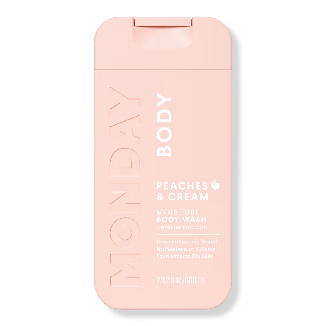 MONDAY Haircare  MOISTURE Body Wash Peaches & Cream