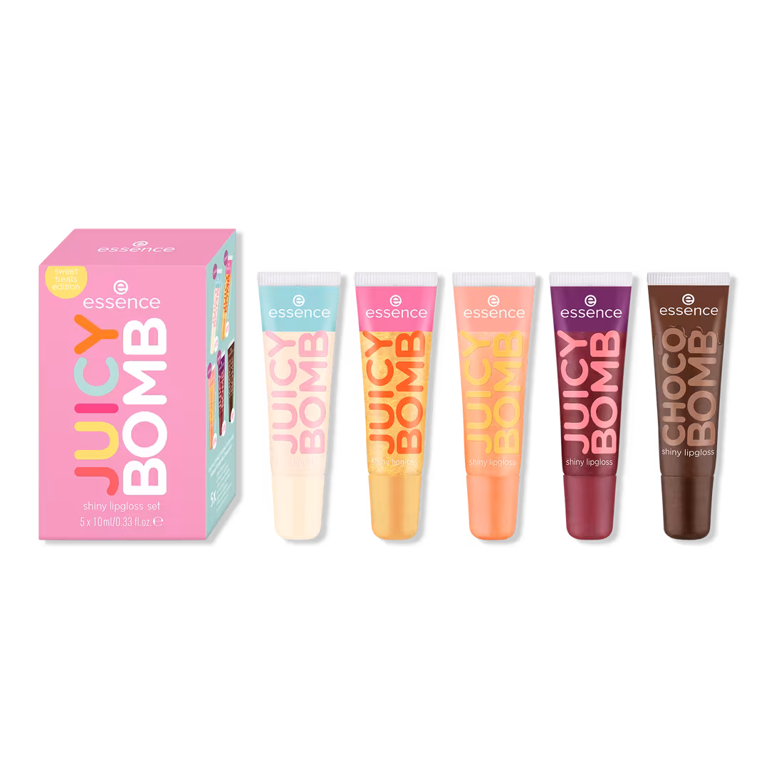 Essence  Juicy Bomb Shiny Lipgloss Sweet Treats Set