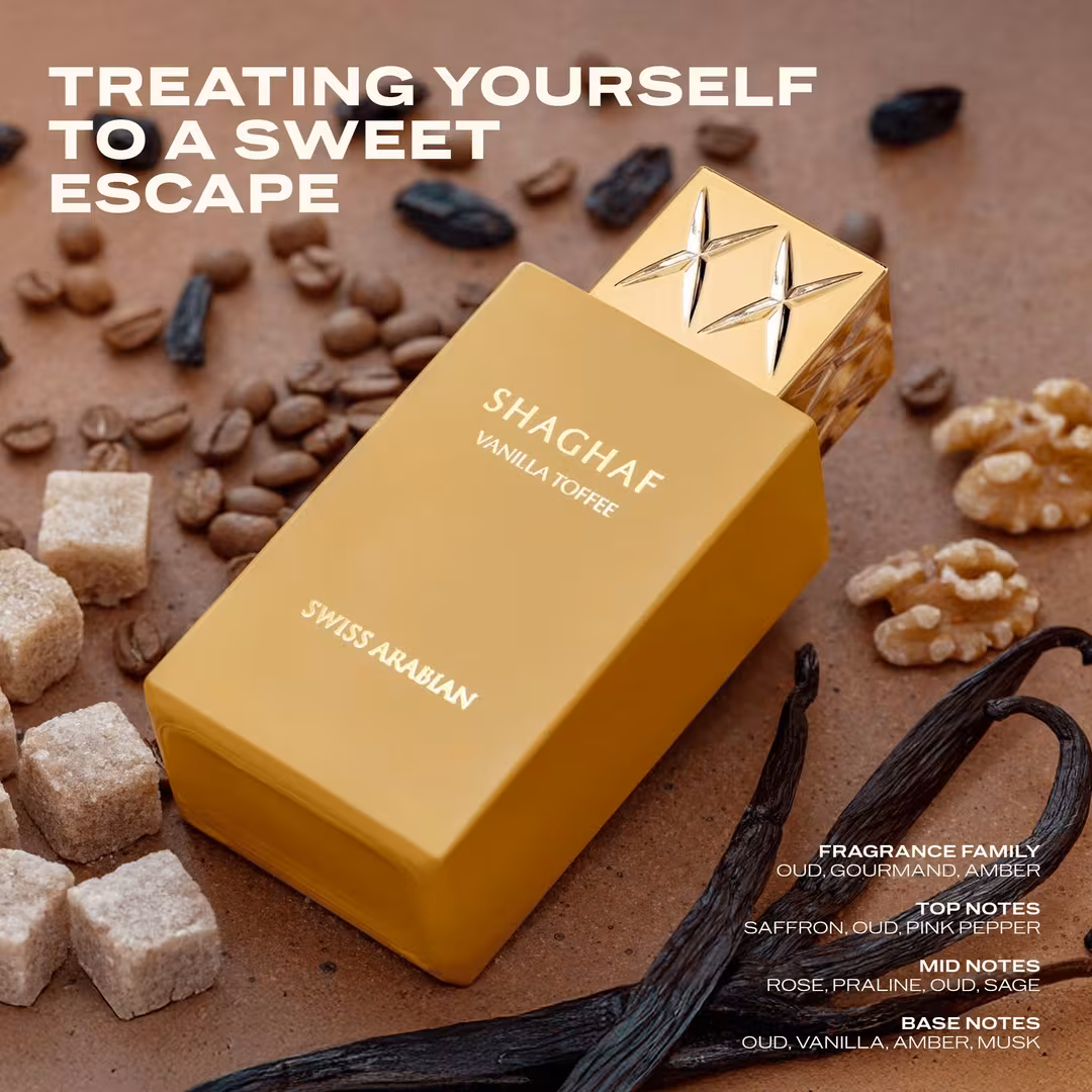 Swiss Arabian  Shaghaf Vanilla Toffee Eau De Parfum