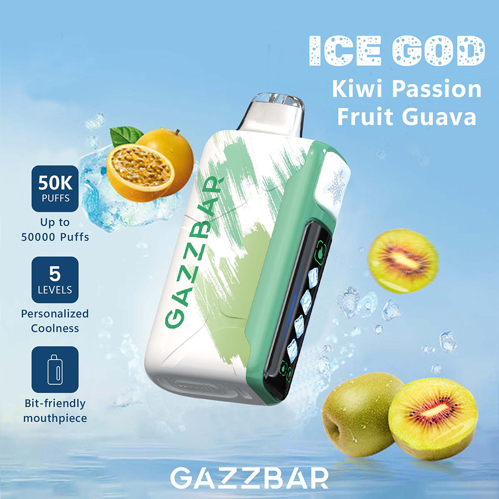 ICE GOD 50000 PUFFS-Kiwi Passion Fruit Guava