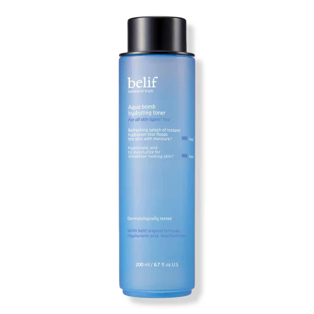 belif  Aqua Bomb Hydrating Toner with Hyaluronic Acid